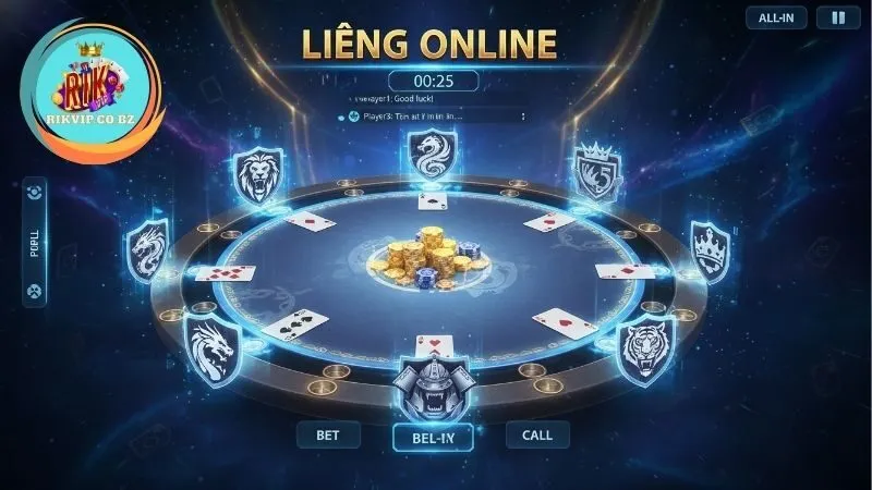 Luật chơi bài Liêng cơ bản